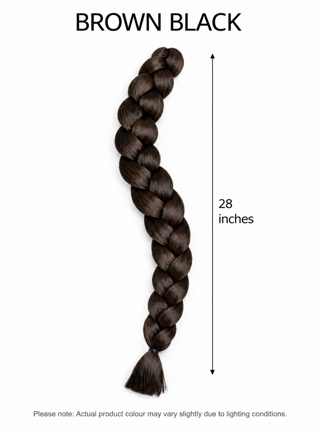 Premium Synthetic Braid By I S-TEA (28 Inches) Extra thick