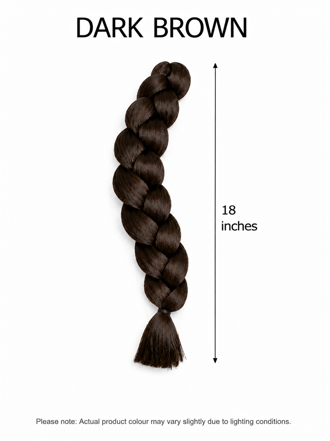 Premium Synthetic Braid By Stea I S-TEA (18 Inches) Extra Thick