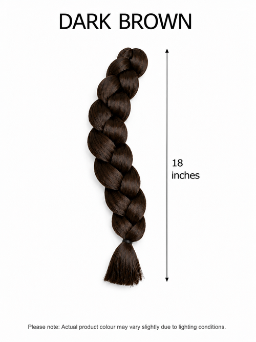 Premium Synthetic Braid By Stea I S-TEA (18 Inches) Extra Thick