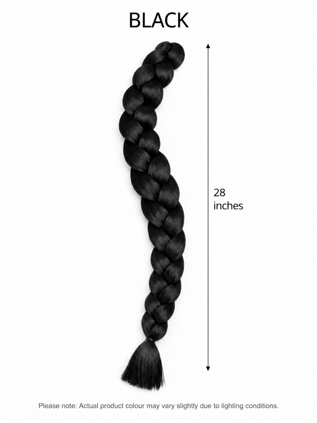 Premium Synthetic Braid By I S-TEA (28 Inches) Extra thick