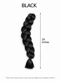 Premium Synthetic Braid By Stea I S-TEA (18 Inches) Extra Thick