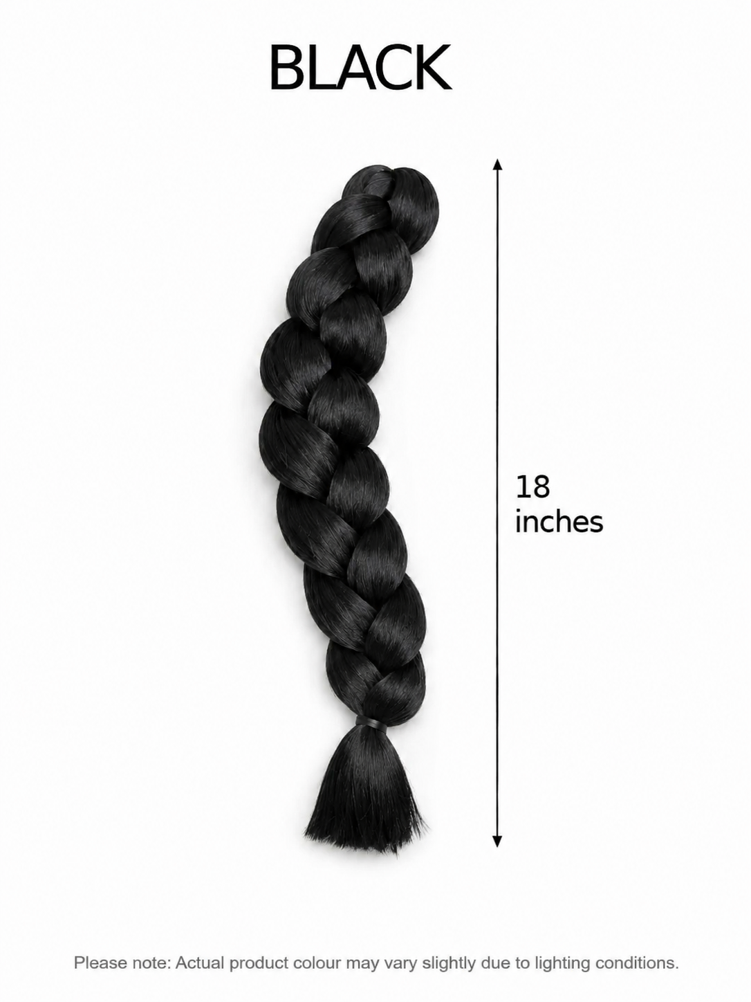 Premium Synthetic Braid By Stea I S-TEA (18 Inches) Extra Thick